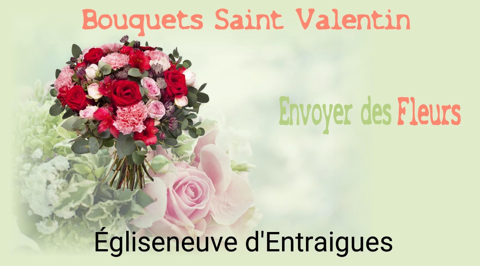 Roses de Saint-Valentin livrées à Égliseneuve-d'Entraigues
